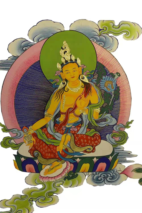 视频：金色度母事业法大烟供之功德利益：增长寿命及受用（财福禄）、速得圆满六度万行
