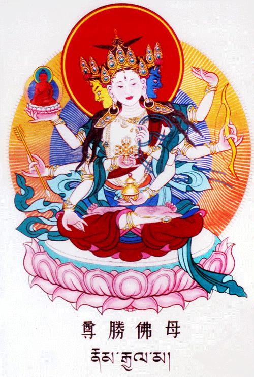 尊胜佛母心咒 功德利益